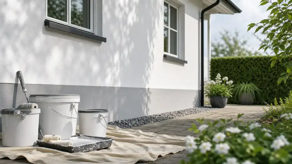 Udendørs Facademaling