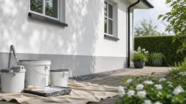 Udendørs Facademaling