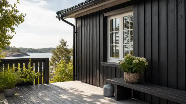 Udendørs Træværksmaling