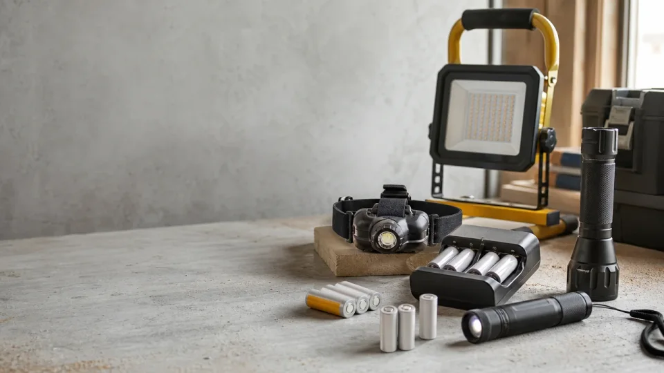Batterier & Lommelygter